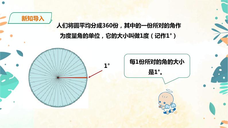 人教版四上第三单元第二课时《角的度量》（课件19页+教案+导学单）05