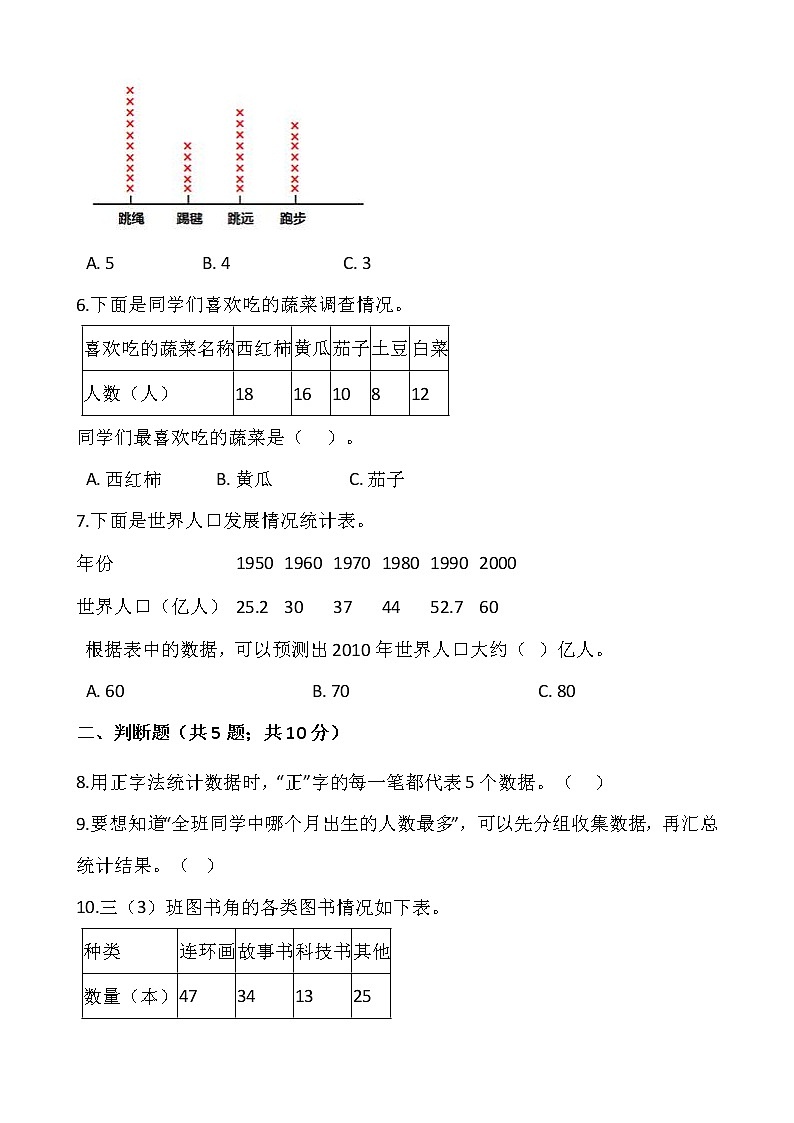 二年级下册数学试题 第一单元检测卷（二）人教版（含答案）02