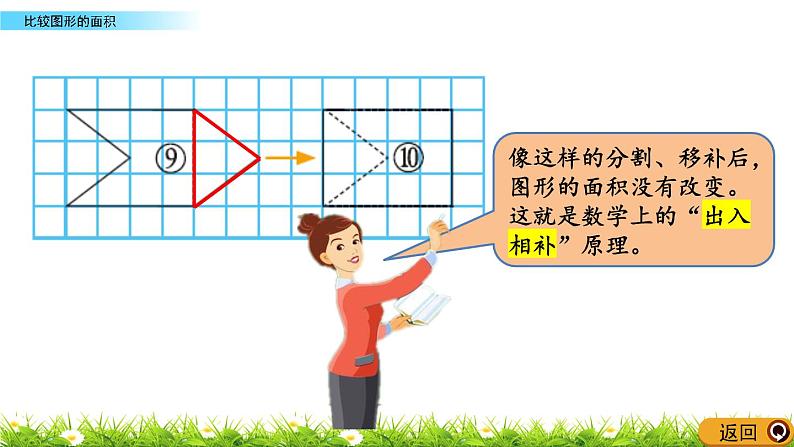 北师大版五年级数学上册第四单元《多边形的面积》教学课件第8页