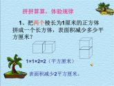沪教版五年级下册 表面积的变化 课件PPT