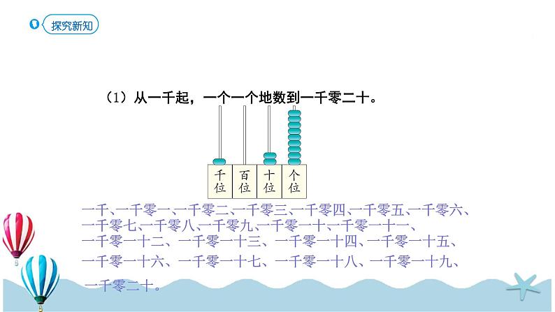 人教版数学二年级下册：7.4《10000以内数的认识》课件06