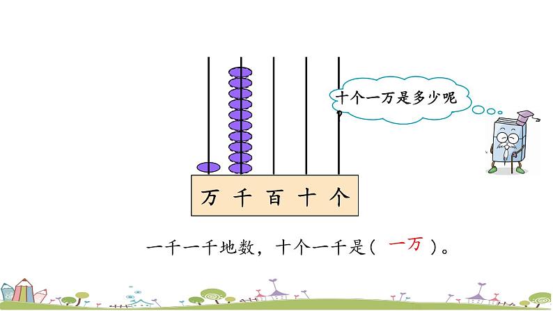 西师大版数学四年级上册  1.1 《认识数位顺序表及数的读法（一）》PPT课件+课时练06