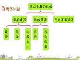 西师大版数学四年级上册  1.13 《《整理与复习》PPT课件+课时练