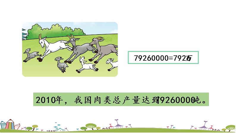 西师大版数学四年级上册  1.13 《《整理与复习》PPT课件+课时练07