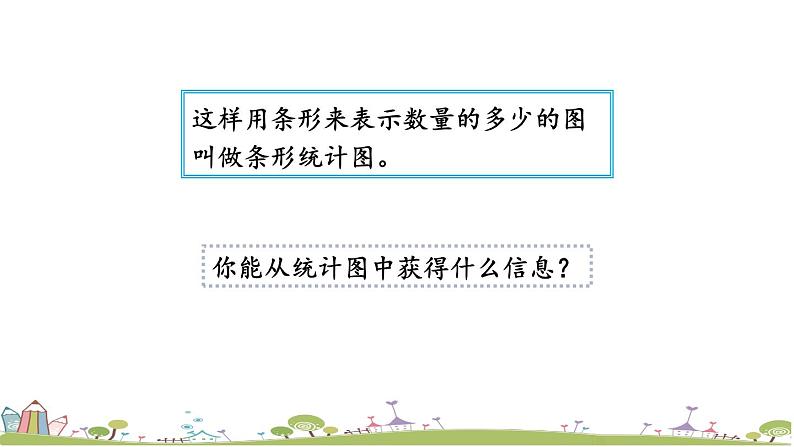 西师大版数学四年级上册  6.1 《认识条形统计图》PPT课件+课时练08