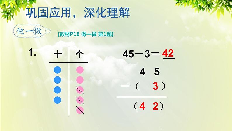 人教版二年级数学上册 2 100以内的加法和减法（二）2减法 第1课时 不退位减课件06