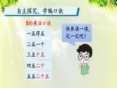 人教版二年級數(shù)學(xué)上冊 4 表內(nèi)乘法（一） 2 2-6的乘法口訣 第1課時(shí) 5的乘法口訣課件