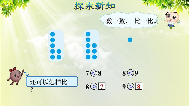 人教版一年级数学上册  5   6~10的认识和加减法  第6课时  8和9的认识和组成 课件第8页