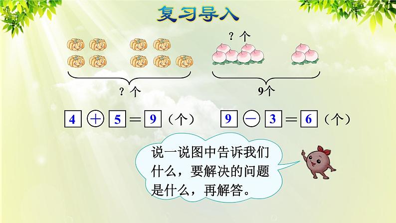 人教版一年级数学上册  5   6~10的认识和加减法  第8课时  解决问题 课件第2页