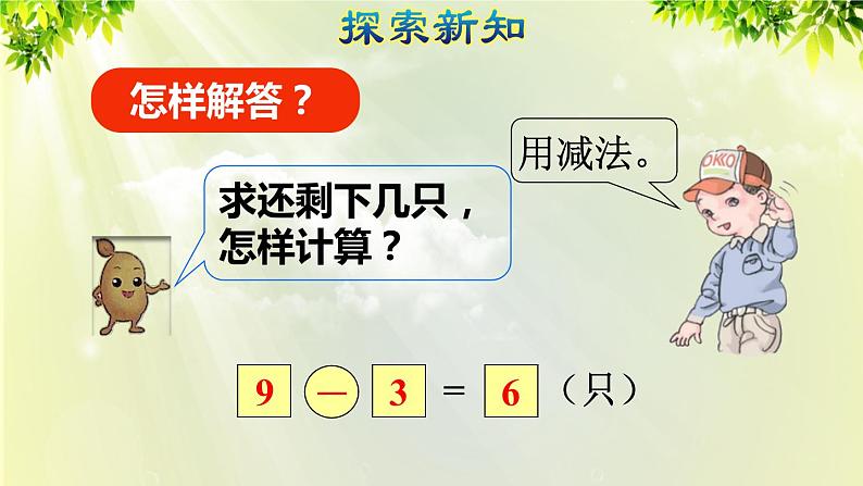 人教版一年级数学上册  5   6~10的认识和加减法  第8课时  解决问题 课件第5页