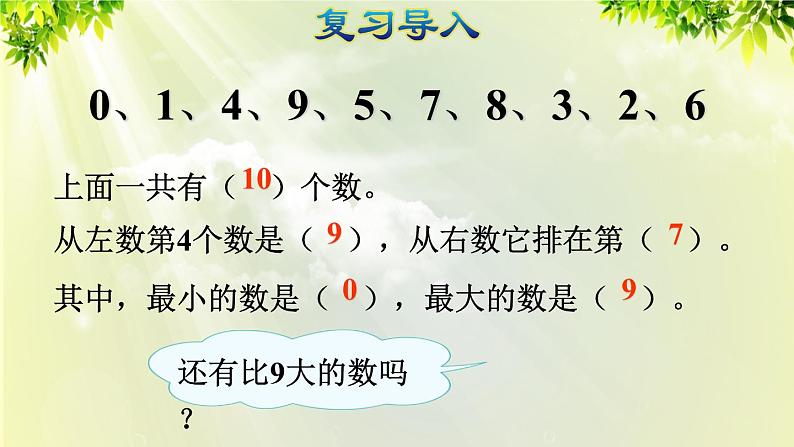 人教版一年级数学上册  5   6~10的认识和加减法  第9课时  10的认识和组成 课件第2页