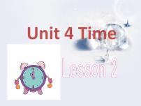 人教版 (新起点)Unit 4 TimeLesson 2教案设计