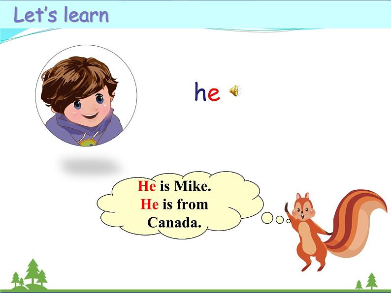 人教版(PEP)英语三下同步  Unit1 Welcome back to school PB Let’s learn (课件+教案+练习+素材)05