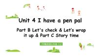 小学人教版 (PEP)Unit 4 I have a pen pal Part C授课ppt课件