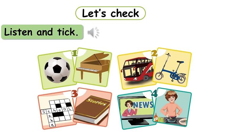 人教六（上）Unit 4 Part B&C 第6课时Part B Let 's check & Let’s wrap it up & Part C Story time第6页