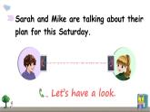 2021年秋人教PEP版六年级英语上册（名师优课）Unit 3 My weekend plan Part A Let’s try & Let’s talk（课件+素材）