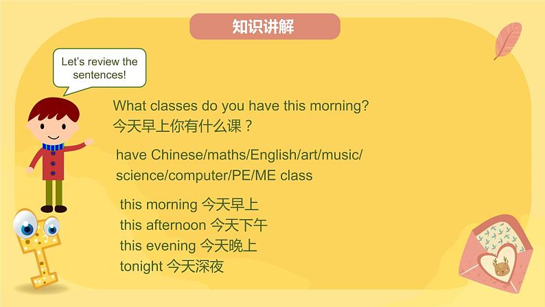 五年级下册英语课件-Lesson 8 What day is it today？Lesson 4 课堂小结第5页