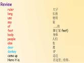科普版四年級英語下冊第8課DOYOUHAVEARULER第2課時課件