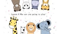 科普版六年级下册Lesson 8 Who are you going to play?课文课件ppt