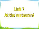 北师大版（一起）三年级英语下册Unit 7 At the restaurant 课件3