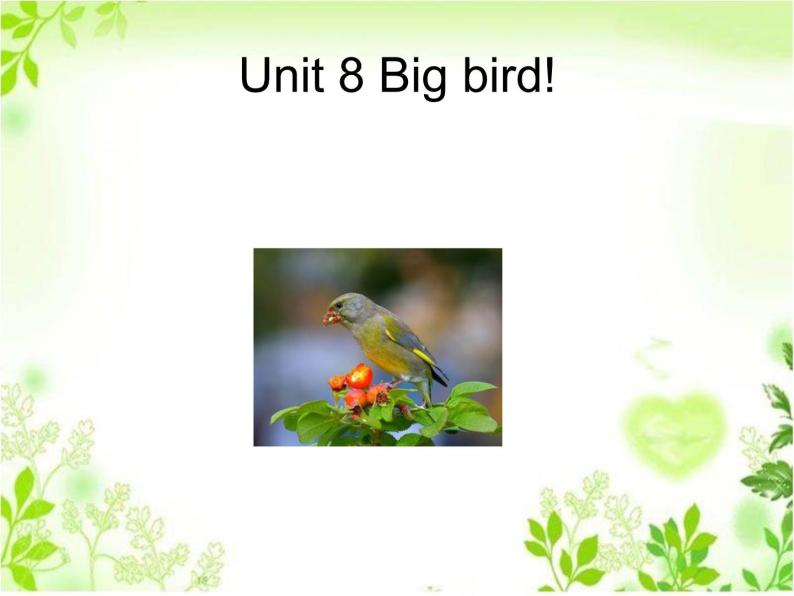 北师大版（一起）三年级英语下册Unit 8 Big bird! 课件101