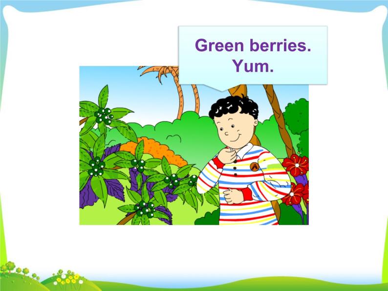 北师大版（一起）三年级英语下册Unit 11 Green berries 课件302