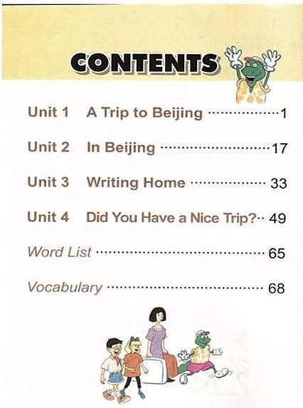 冀教版小学五年级英语上册电子课本书(一年级起点)第2页