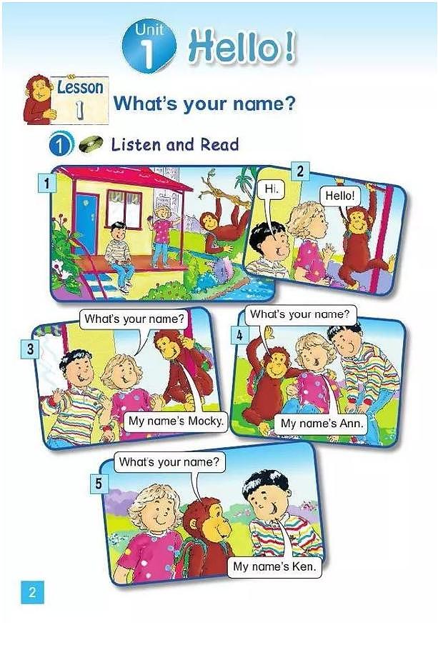 北师大版小学英语三年级上册电子课本书（高清PDF版）第3页