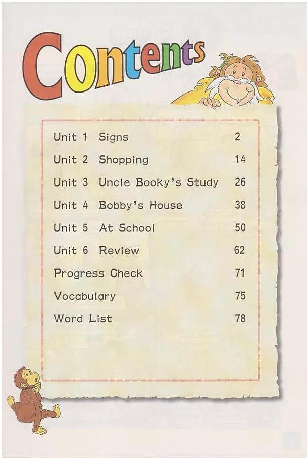 北师大版小学英语四年级上册电子课本书2024高清PDF电子版02