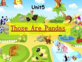 重大版英语四年级上册Unit 5《Those are Pandas》Lesson1课件