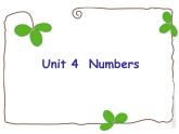 一年级上册英语Unit 4 Numbers_ lesson3课件-人教新起点版