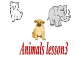 一年级上册英语Unit 3 Animals Lesson 3_课件-人教新起点版