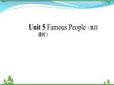 【人教新起点】六年级上册英语（精选）课件（内嵌素材）-Unit 5 Famous People 第四课时  Lesson 3