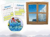【人教新起点】六年级上册英语（精选）课件（内嵌素材）-Unit 6 Winter Vacation 第一课时  Lesson 1