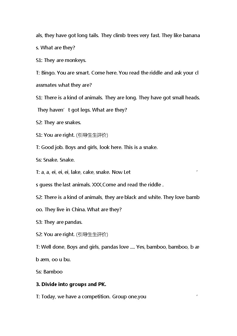 外研版（三起）英语六年级上 Module7 Unit1 教案03