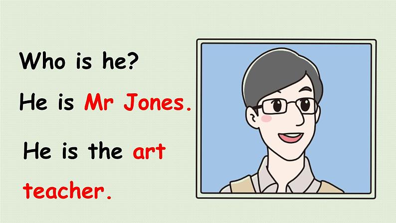 人教版五年级英语上册 Unit1 Part A 第2课时Let's learn&ask and answer 课件05