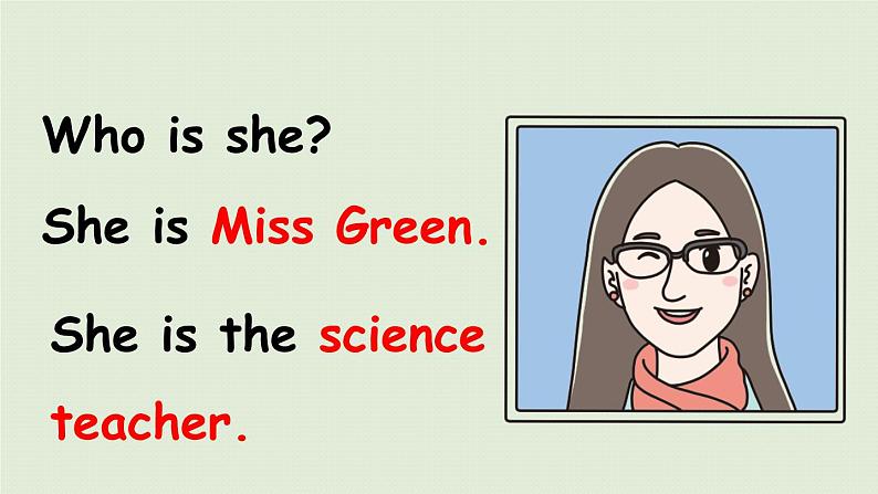 人教版五年级英语上册 Unit1 Part A 第2课时Let's learn&ask and answer 课件06