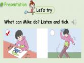 人教版五年级英语上册 Unit4 Part A 第1课时Let's try&Let's talk 课件