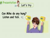 人教版五年级英语上册 Unit4 Part B 第4课时Let's try&Let's talk 课件