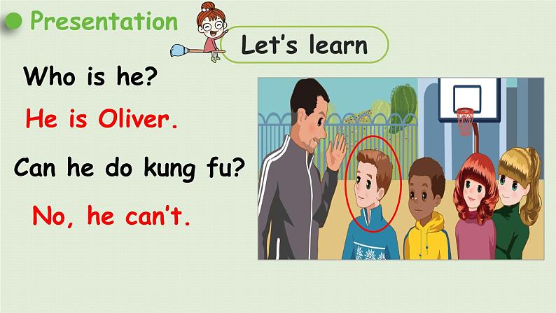 人教版五年级英语上册 Unit4 Part B 第5课时Let's learn&Write and say 课件05