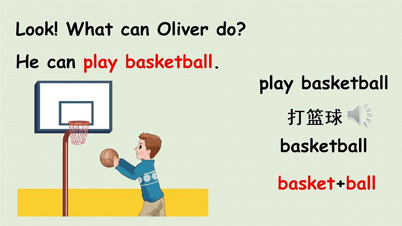 人教版五年级英语上册 Unit4 Part B 第5课时Let's learn&Write and say 课件06
