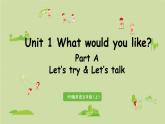 人教版五年级英语上册 Unit3 Part A 第1课时Let's try&Let's talk 课件