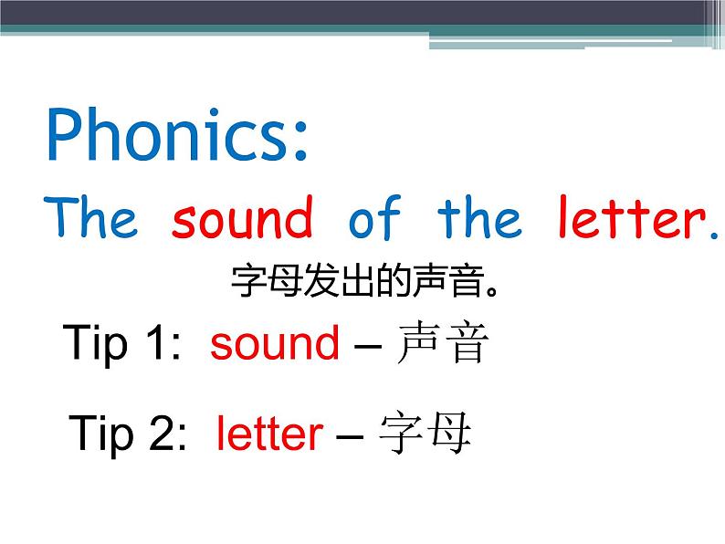 Unit 1 PPT课件-Phonics A-C第4页