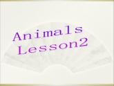 一年级上册英语Unit 3 Animals Lesson 2_课件-人教新起点版