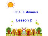 一年级上册英语Unit 3 Animals Lesson 2课件-人教新起点版
