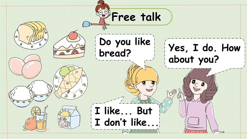 人教版四年级英语上册 Unit 5 Part A 第1课时Let's talk & Let's survey 课件04