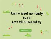 人教版四年级英语上册 Unit 6 Part B 第4课时Let's talk & Draw and say 课件