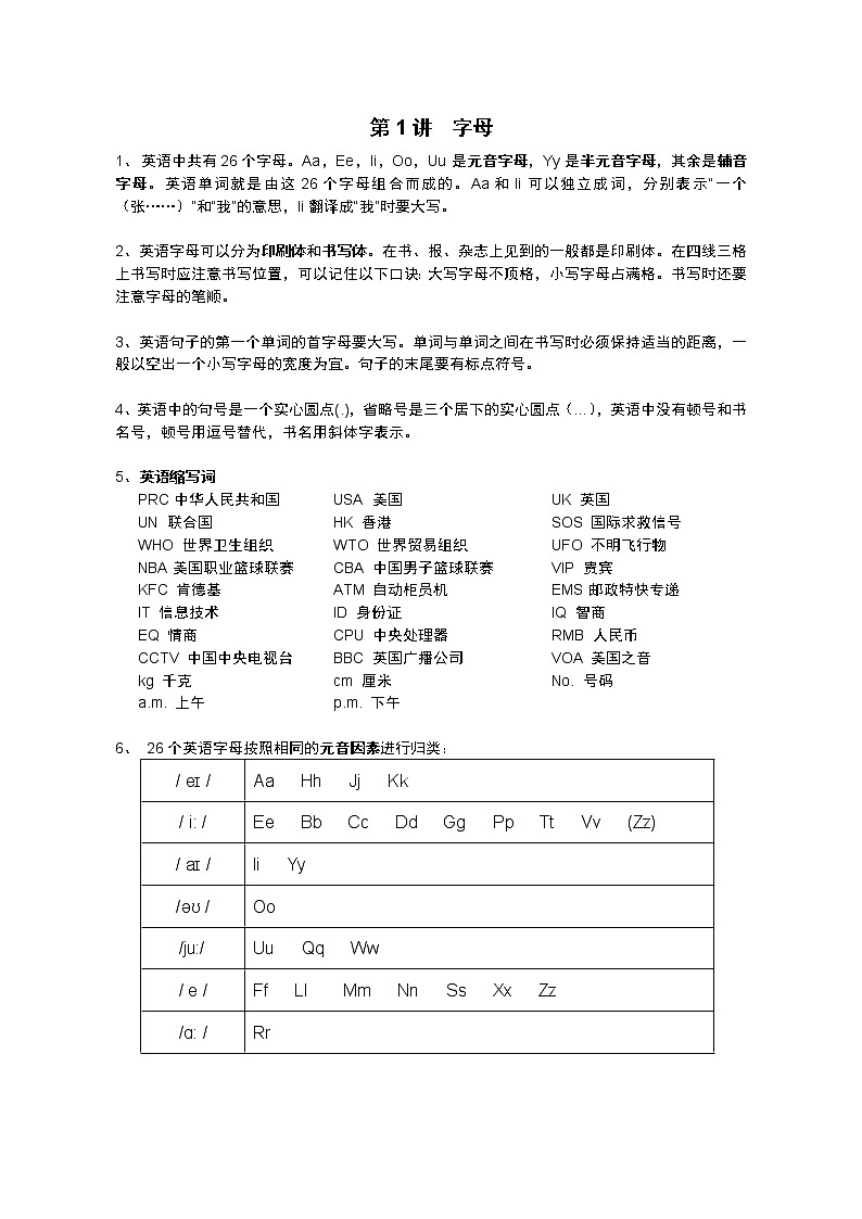 小学牛津英语语法大全第2页