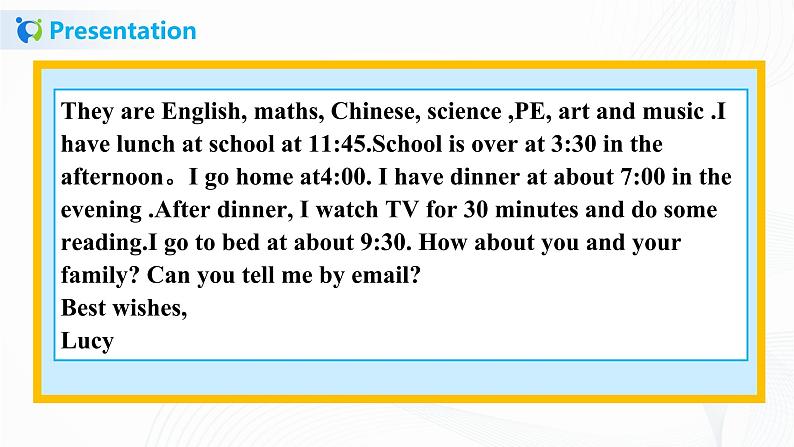 Unit 1 I go to school at 8-00 Lesson 1& Lesson 2（课件+教案+同步练习）06