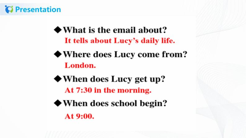 Unit 1 I go to school at 8-00 Lesson 1& Lesson 2（课件+教案+同步练习）08